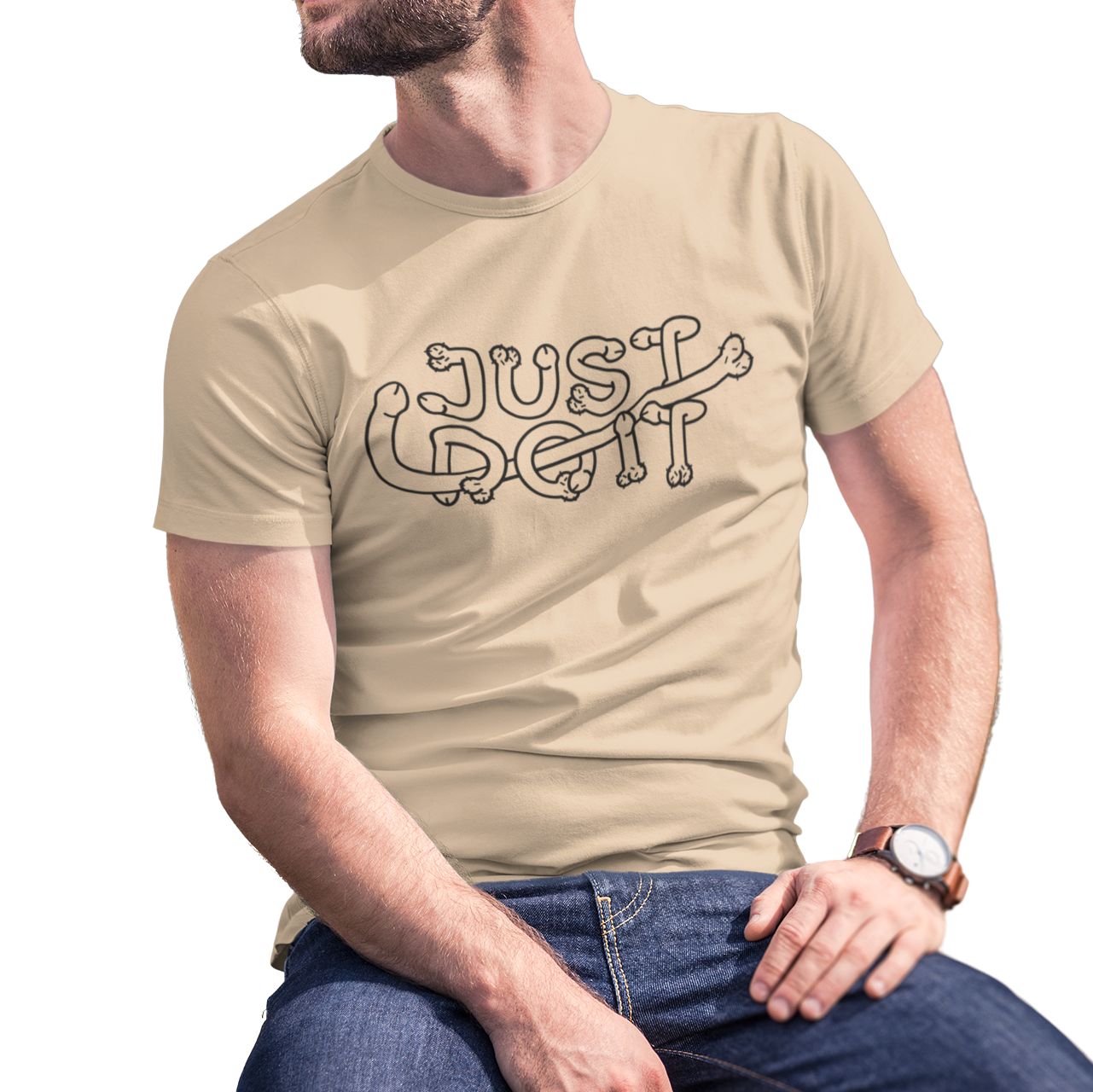Just Do It Male T-Shirt