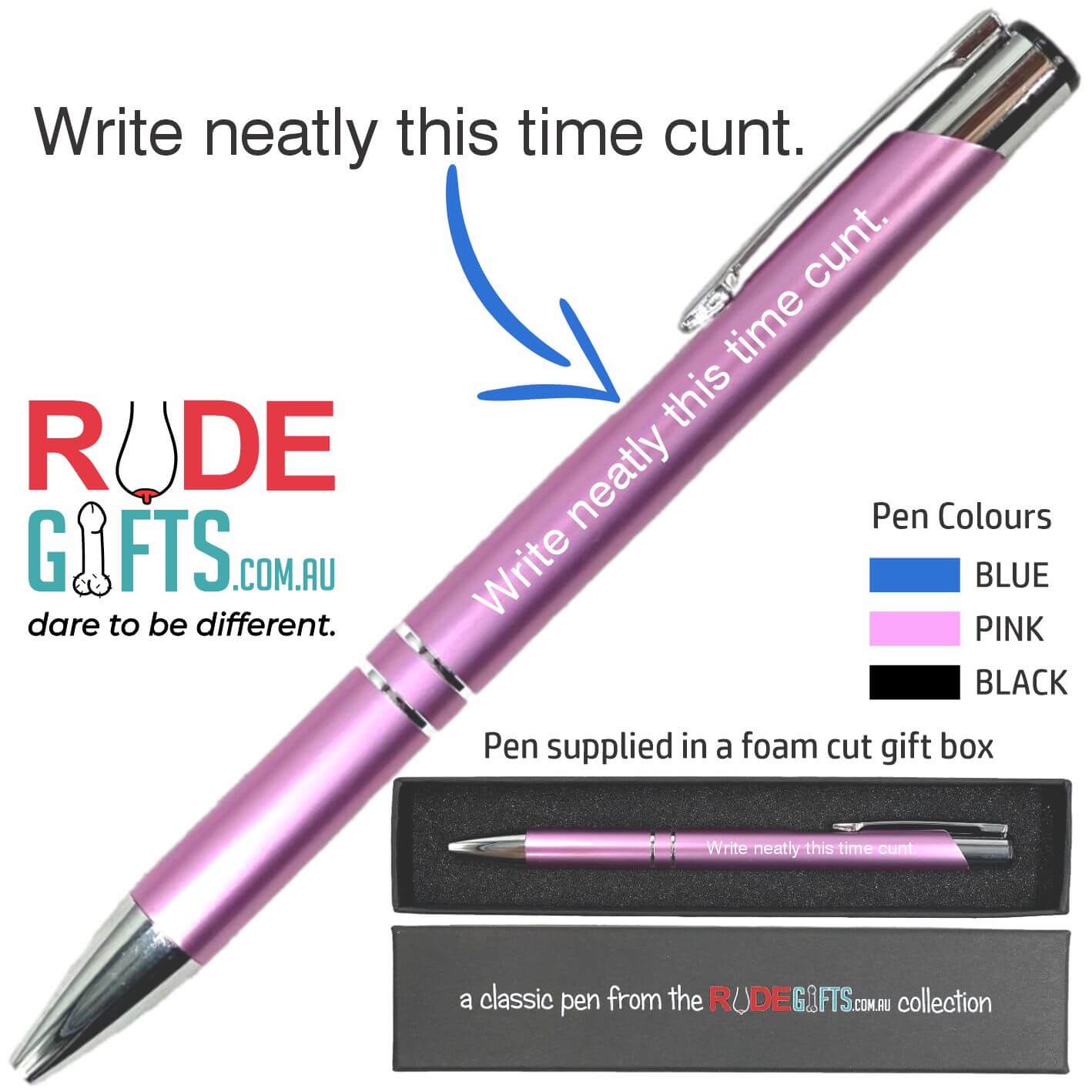 Write neatly this time cunt.